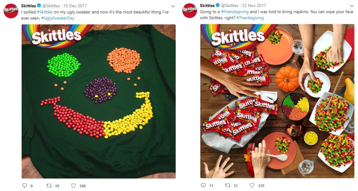 Skittles imagery