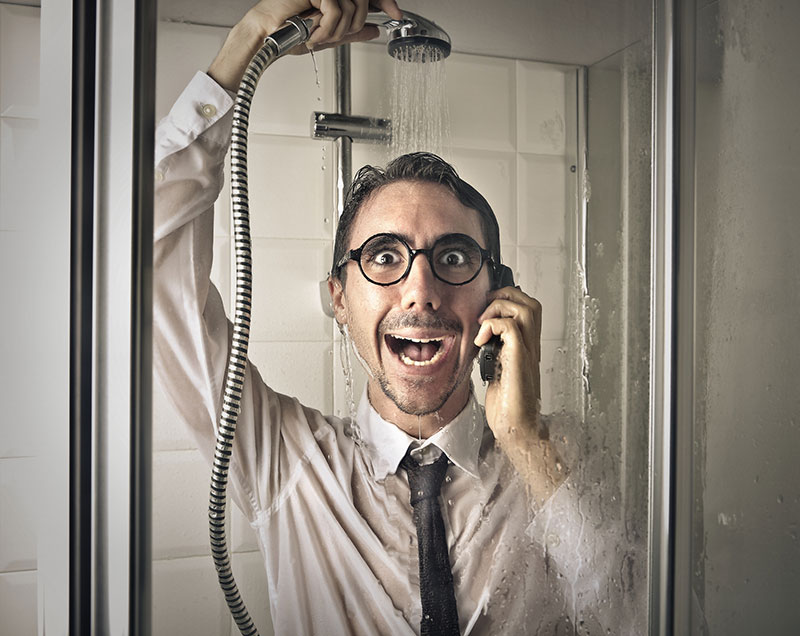 Ideas come in the shower, not during content planning meetings