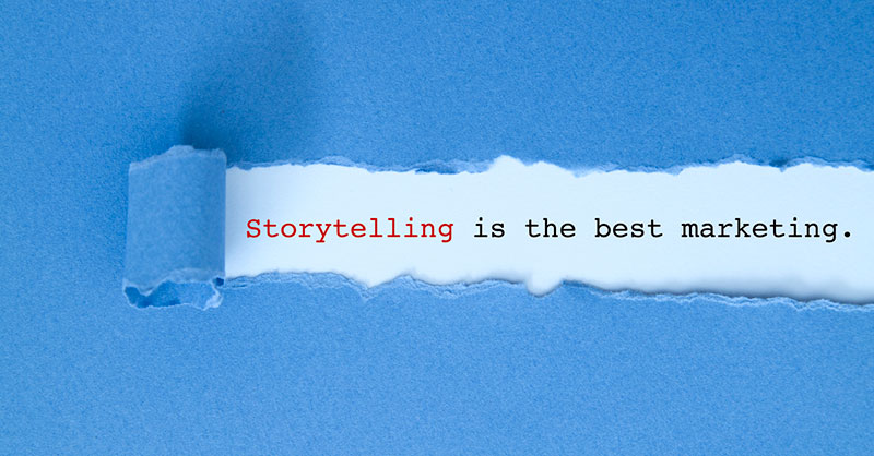 content marketing writer - storytelling