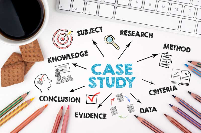 build credibility with case studies