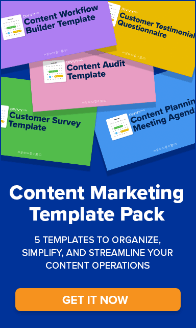 Download the Content Marketing Template Pack