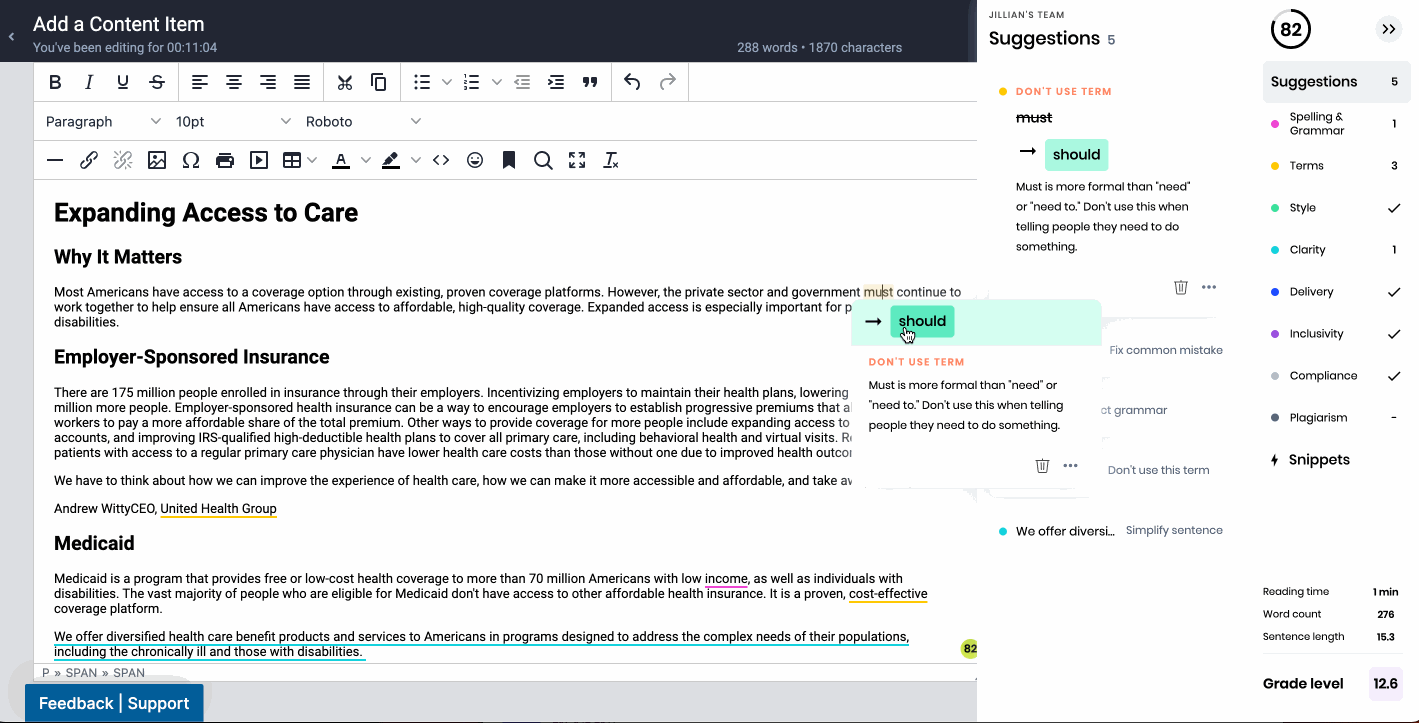 Writer AI integrated with DivvyHQ